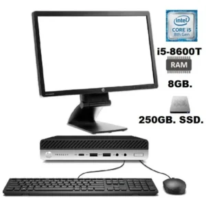 Hp Mini Pc Intel Core I5-8ava Gen 8gb Ram 250gb Ssd - Image 3