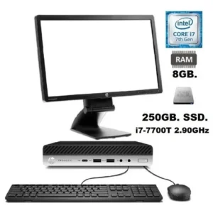 Mini Pc Cpu Computador Hp Core I7 7th. 8gb Ram 250gb. Ssd 8 Gb - Image 4