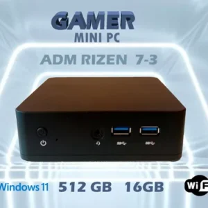 Gamer Mini Pc Amd Ryzen 7 16gb 512gb Ssd Windows 11 Wifi - Image 3